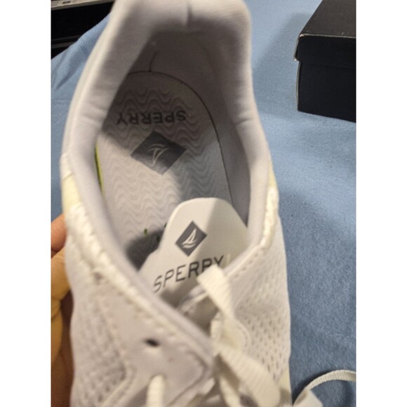 Mens Sperry Sport Headsail  13 White Tennis Shoes Athletic main image 4
